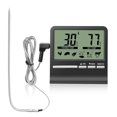thumbnail image 3 of YOPTOP Food Stainless Probe LCD High Accuracy Temperature Gauge,black, 3 of 9