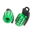 thumbnail image 4 of 2pcs forma de cubierta del vástago del ático protector de la cubierta del polvo del vástago para la bicicleta del Macarena Válvula de Válvula de Válvula Tapones de Vástago, 4 of 7