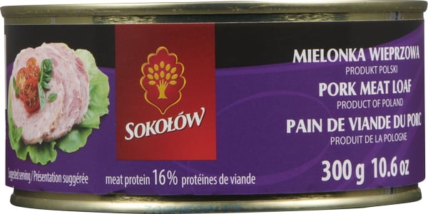 Pain de Viande de Porc SOKOLOW, Boîte 300 g Pain de porc SOKOLOW