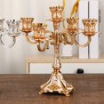 thumbnail image 4 of Candelabro de Candelabro Decoración de Fiesta Candelabro Sala de Estar Soledad porta vela, 4 of 6