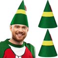 thumbnail image 1 of piezas sombrero de Navidad accesorios de disfraz de elfo navideño de Halloween E, 1 of 5