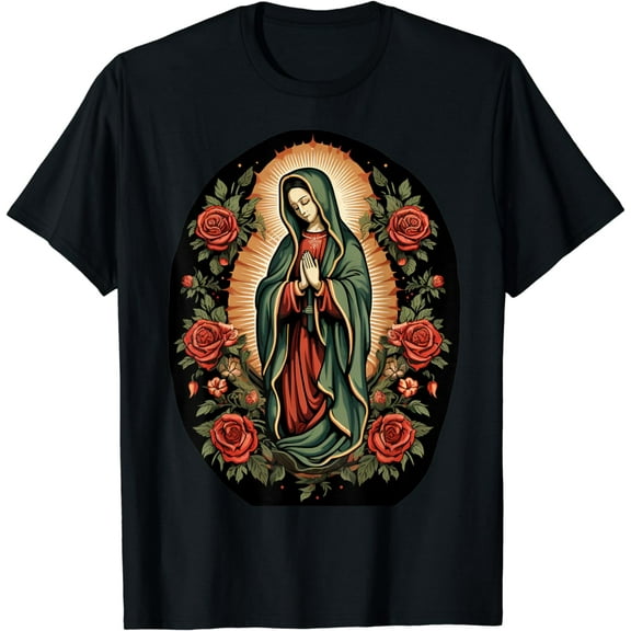 Our Lady of Guadalupe Sant Mary For Christians, Catholics T-Shirt