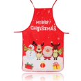 thumbnail image 4 of Delantal de Feliz Navidad, adornos de Feliz Año Nuevo, regalo de Navidad, adornos navideños para el hogar, decoración navideña, Navidad 2021, 4 of 4