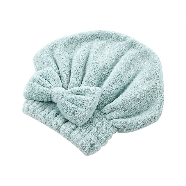 Cartoon Microfiber Hair Turban Quickly Dry Hair Hat Wrapped Towel Bathing Cap