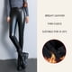 thumbnail image 4 of Gibobby pantalones para cuero Vinipiel sin Translúcido Mujer Leggings sintética para mujer Pantalones elásticos sintética talle y pantalones cálidos(Negro, XXXL), 4 of 5