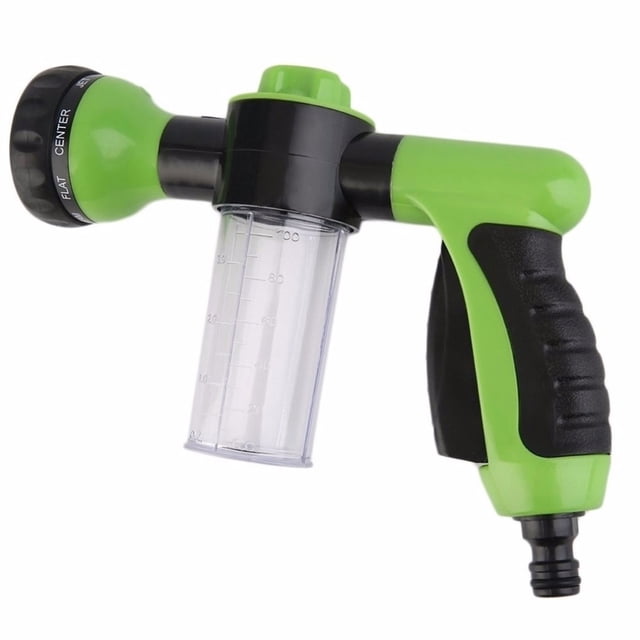 Dispensador de espuma de alta presión Naiovety con rociador de agua ajustable 8 modos color verde