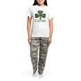 thumbnail image 4 of CafePress - Curran Shamrock Women's Light Pajamas - Women's Short Sleeve Print T-Shirt and Pants Light Cotton Pajama Set, 4 of 7