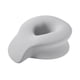 thumbnail image 4 of Almohada ergonómica de spa para cara y cuello, extraíble. Gris, 4 of 9