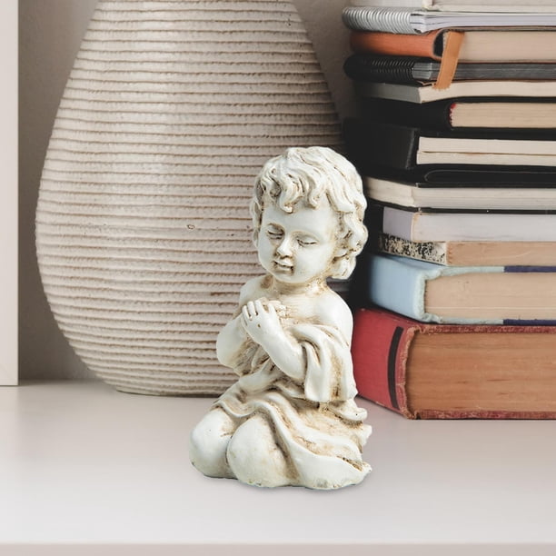 Estatua del Niño, figura del Hijo de Dios, decoración de mesa, escultura de resina del Hijo , decoración del hogar para jardín, armario,