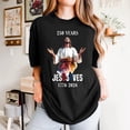 thumbnail image 2 of 250 Anniversary USA Shirt American Falg Print Short Sleeve 250th Birthday T-Shirt 1776-2026 4th of July Tops for Women, 2 of 4