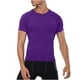 thumbnail image 2 of pstuiky camiseta de hombre, Camisa deportiva de color liso con mangas raglán cortas y cuello redondo para hombre camisas casuales para hombre l, 2 of 4