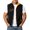 Orange, variant on WRFWUL Mens Sleeveless Stand Collar Zip Up Vest Lightweight Loose Baseball Shirts Fall Outdoor Hiking Casual Sports Jacket with Pocket