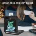 thumbnail image 3 of Allytechgroup for Samsung Galaxy Z Flip 7 Case, Hard PC Slim Fit Anti-Scratch Lightweight Protective Shockproof Back Cover Phone Case for Samsung Galaxy Z Flip 7, Black, 3 of 6
