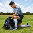 thumbnail image 6 of Champion Sports 600 Denier® Deluxe Top Loading All Purpose Backpack with Inner & Outer Pockets - Adjustable Straps & Carry Handle - 19"Lx18"Wx10"H - Navy, 6 of 6