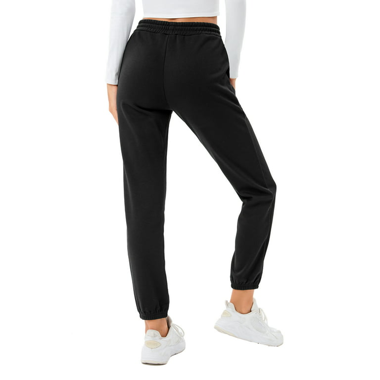  Viodia Women's Fleece Lined Joggers Thermal Winter Sweatpants  Waterproof Cold Weather Pants for Hiking Travel Running Black : Clothing,  Shoes & Jewelry