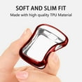 thumbnail image 2 of Simyoung Apple Watch Case Series 5 Series 4 44mm with Buit in TPU Clear Screen Protector - All Around Protective Case Ultra Thin Cover - Red, 2 of 3