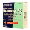Major Ranitidine Acid Reducer Tablets, 75 mg, 30 Count