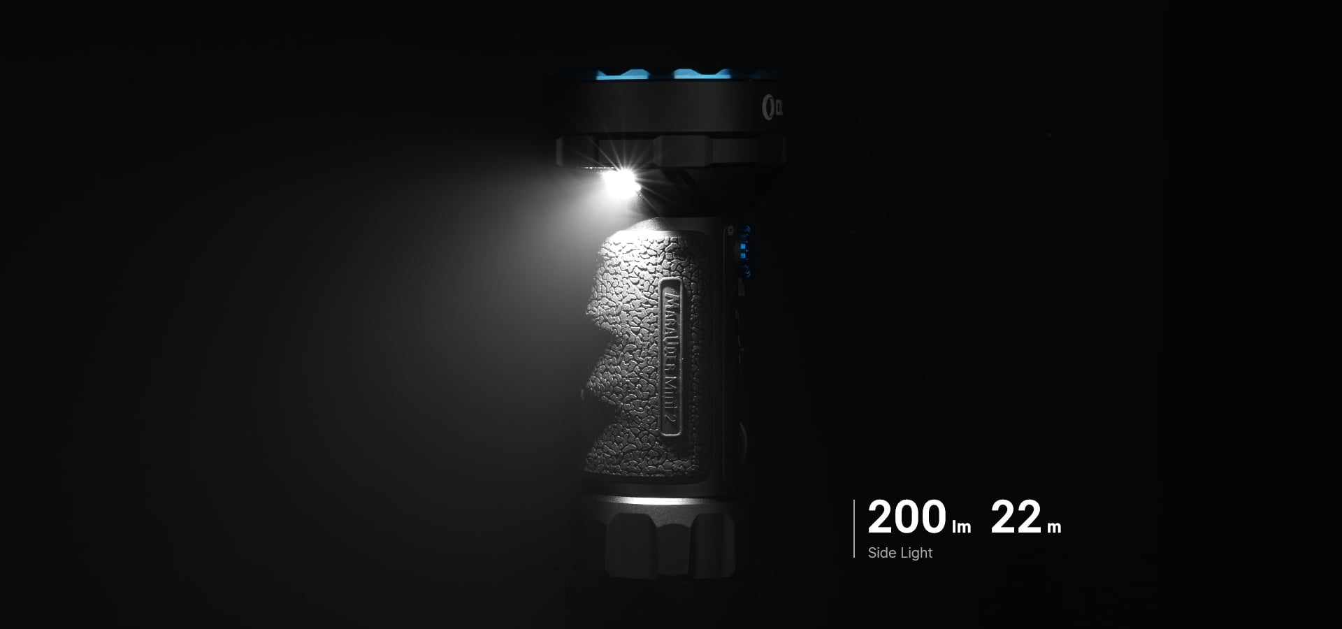 Olight Marauder Mini 2 10,000 Lumen Ultra Bright Long Throwing Flashlight + OPatch