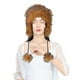 thumbnail image 5 of Gorro de mapache de peluche con protector de orejas, cálido gorro para adultos, gorro de mapache peludo, divertido disfraz de animal para clima frío, para hombres y mujeres, 5 of 8