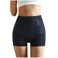 thumbnail image 4 of BFHHYA Womens Underwear Butt Lifting Stretch Underpants Tummy Control Shapewear Panties Soild Color Casual Safety Boxers Briefs, 4 of 8