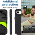 thumbnail image 5 of For Apple iPhone Air Case Shockproof Dust/Drop Proof 3 in 1 Full Body Rugged Heavy Duty Durable Cover Black, 5 of 5