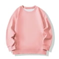 thumbnail image 5 of Kids' Sweatshirt Dropped Shoulder Crewneck Long Sleeve Casual Pullover Basic Comfortable Solid Color Toddler Fall Top, 5 of 5