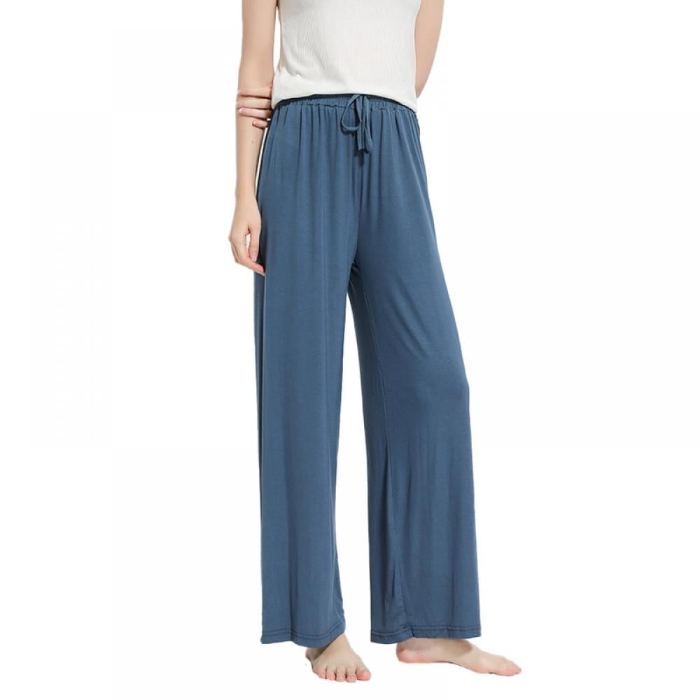 Women's Yoga Lounge Pants Comfy Modal Pajama Pants Casual Stretch Pant