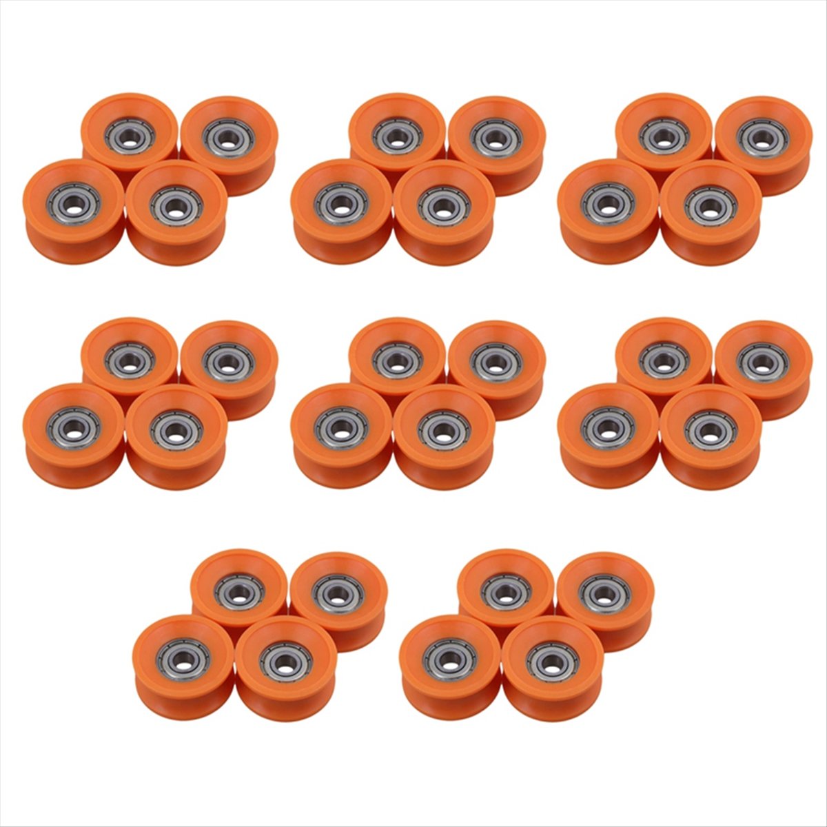 Runup Kit De Rodamientos Sellados De 39 Piezas Para Coches RC 1/10 TRX-4 Y Browco, Rodamientos De Acero Con Grasa Sintética Y Sellos Dobles