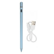 LaMaz Active Capacitive Stylus USB Charging Copper Tip Touch Screen Pen for Mobile Phone and Tablet Blue