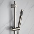 thumbnail image 3 of Lexora LSS13011BN 8 in. Luviah Round Rain Shower & Handheld Set, Brushed Nickel, 3 of 10