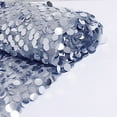 thumbnail image 2 of BalsaCircle 54" x 4 yards Dusty Blue Payette Sequins Mesh Fabric Roll Party Wedding Crafts Decoration, 2 of 8