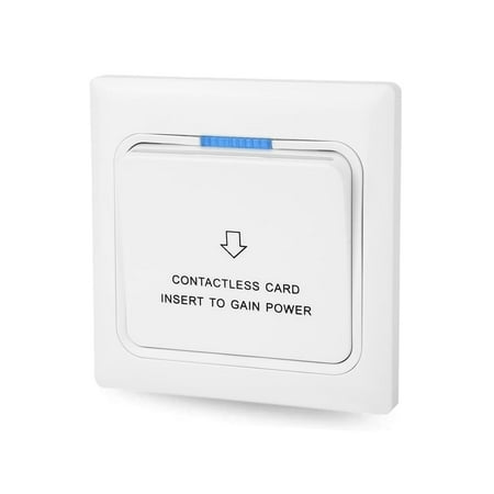 

Yazoeiaing Power Card Sensor Hotel Power Card Power Key Card Sensor Electricity Recognition Switch Panel for Hotel Energy Saving Support Id Card T5557 Card 4150 Card A1F-168
