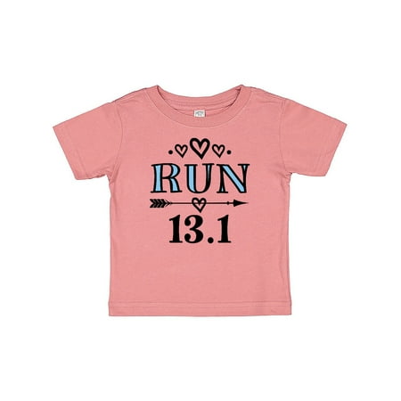 

Inktastic Running Half Marathon Run Gift Baby Girl T-Shirt