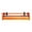 Orange, variant on Miulika Stretch Film Dispenser Cling Wrap Roll Dispenser Metal Manual Professional Wrapping Machine for Industrial Commercial Factory Silver