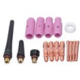 thumbnail image 3 of Welding Torch Parts, Collets Body Welding Torch Accessories Professional 16 Pcs  For Replacement, 3 of 8