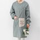 thumbnail image 3 of Apron Skin-friendly Oil-proof Polyester Cotton Adjustable Straps Adult Smock Aprons For Cooking, 3 of 5