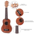 thumbnail image 3 of Ukelele acústico de 21 pulgadas Leyfeng Cuerdas de Caoba Aquila Diapasón de palisandro, 3 of 6