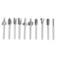thumbnail image 1 of HLONK 10Pcs Carbide Router Bits Set  Flush Trim & Milling Cutters for Wood  Durable Precision Woodworking Tools  Multi-Size Edge Trimming Bits  Ideal Gift for DIY Enthusiasts & Profession, 1 of 9