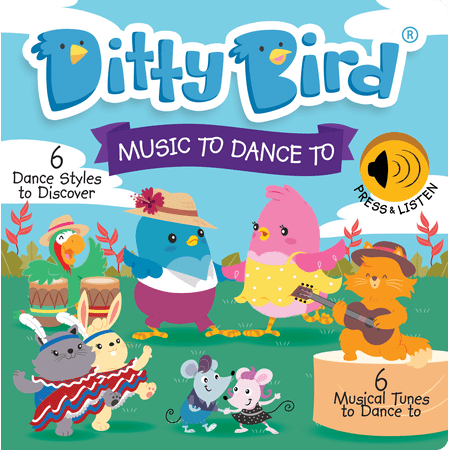 DITTY BIRD Baby Sound Book: Music to Dance To (Walmart Exclusive) - CD