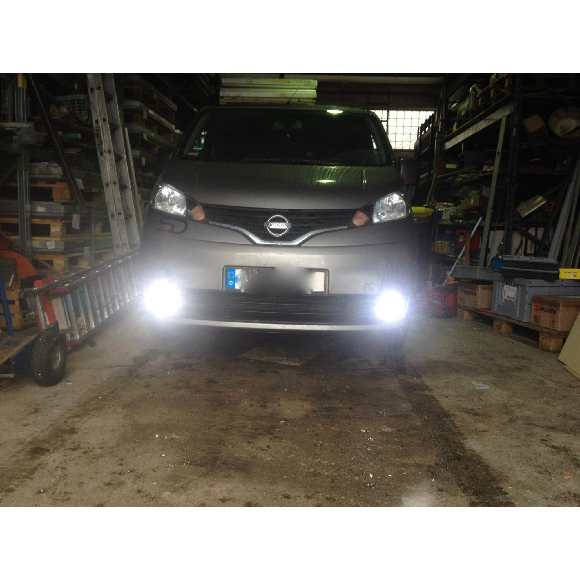 For Nissan NV200 Xenon Fog Lamps Driving Lights Kit