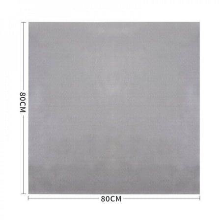 

[Big Clear!]Barbecue Fire Blanket Glass Fiber Insulation Mat Fireproof Mat for Outdoor Patio and Deck Fire Pit Under Grill Mat Grass Ground and Wood Floor