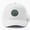 White, variant on Charles Mound Illinois Baseball Cap, 45 of 50 States Highpoint Climber Design, Classic Hat