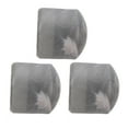 thumbnail image 3 of Guitar Volume Knob, Wide Application 3Pcs Electric Guitar Knob Easy Installation  For Adjusting Grey, 3 of 8