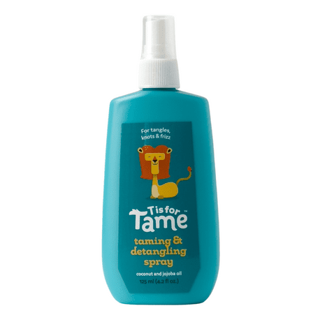 T Is for Tame Hair Taming Spray with Coconut Oil for Frizz and Knot-Free Shine
