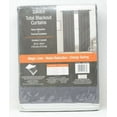 thumbnail image 3 of Oeko-Tex SunBlk Total Blackout Curtains Everly Charcoal 52x84 In. 2 Panels, 3 of 3