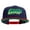 Navy Red, variant on Halloween Creepy Embroidered Wool Blend 2 Tone Classic Snapback - Navy Red OSFM