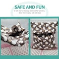 thumbnail image 4 of OULII Warm Hamster Bed Plush Envelope Shape Pet Bedding for Small Pets 1 Set, 4 of 8