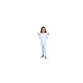 thumbnail image 6 of Sleep On It Girls 2-Piece Super Soft Jersey Snug-Fit Pajama Set - Stars, Light Blue, Size 4, 6 of 8
