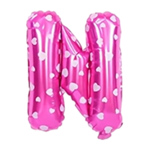 Ounissouiy 1 Uds. Juego de papel de aluminio rosa de 16 pulgadas para globos de fiesta de cumpleaños globo de papel de aluminio Mylar globo de Kits de decoración para fiestas rosa n 16 pulgadas
