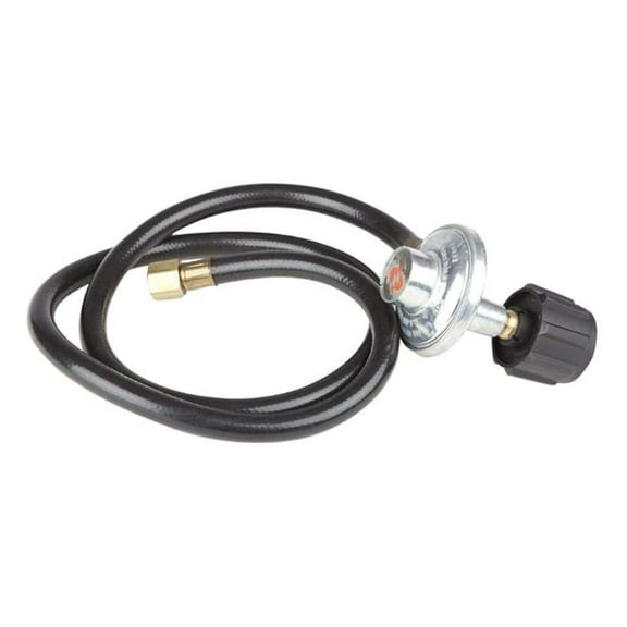 Propane Regulator with 3ft Hose - Universal Gas Regulator for Patio Heaters & Fire Pits - Replacement Regulator with Female Connector